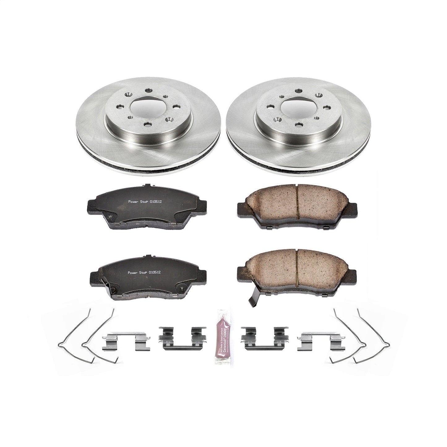 PowerStop 09-14 Honda Fit Front Autospecialty Brake Kit (KOE5382)