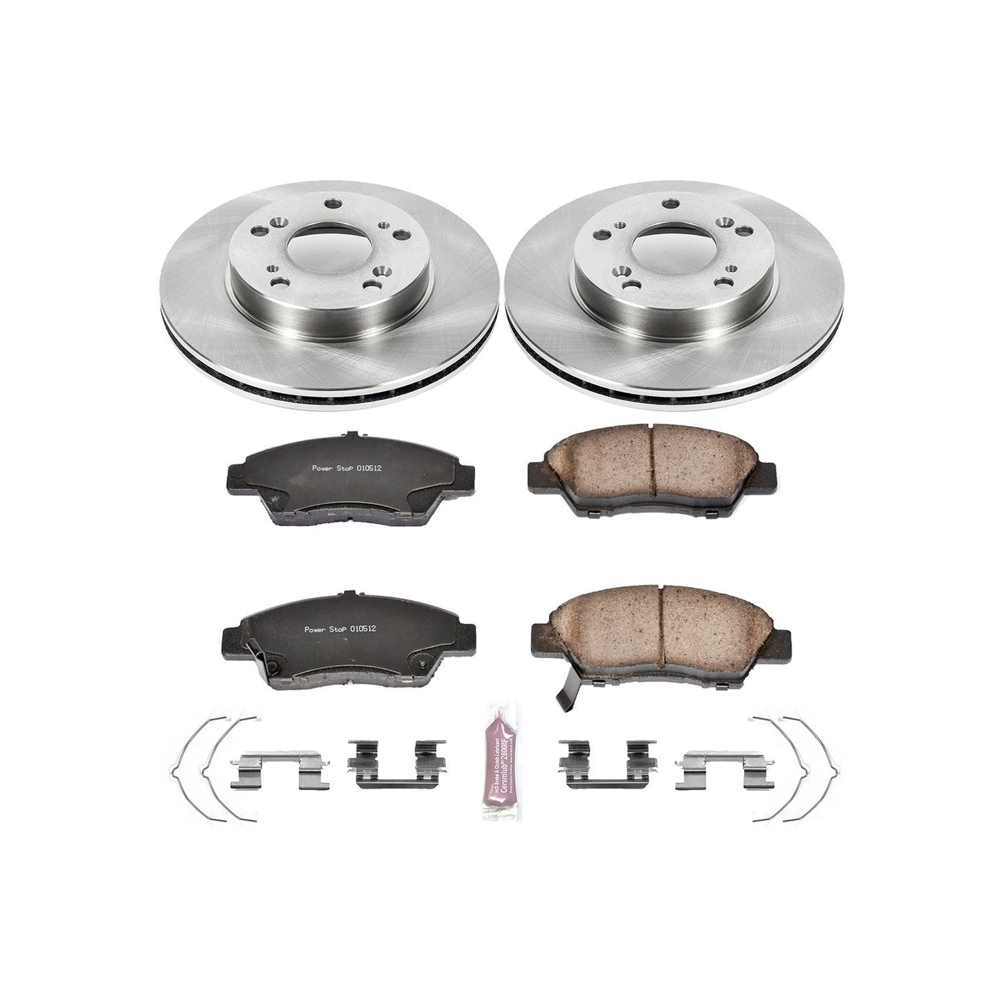 PowerStop 11-15 Honda CR-Z Front Autospecialty Brake Kit (KOE5400)