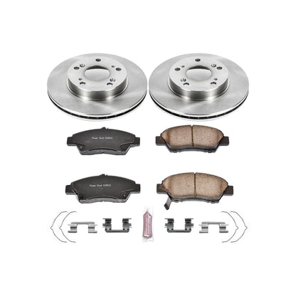 PowerStop 11-15 Honda CR-Z Front Autospecialty Brake Kit (KOE5400)