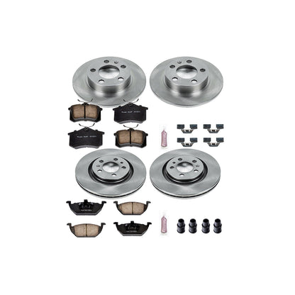 PowerStop 1998 Volkswagen Beetle Front & Rear Autospecialty Brake Kit (KOE5402)