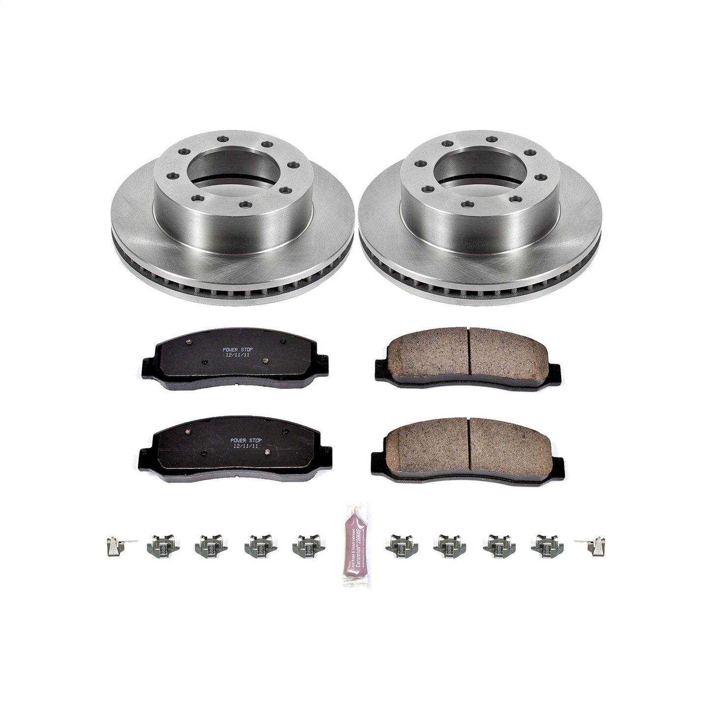 PowerStop 10-11 Ford F-350 Super Duty Front Autospecialty Brake Kit (KOE5412)