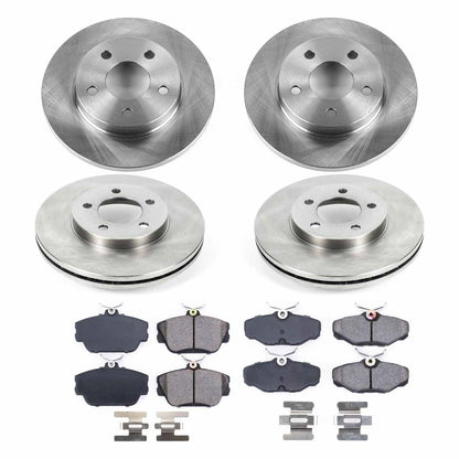 PowerStop 1995 Ford Taurus Front & Rear Autospecialty Brake Kit (KOE5447)