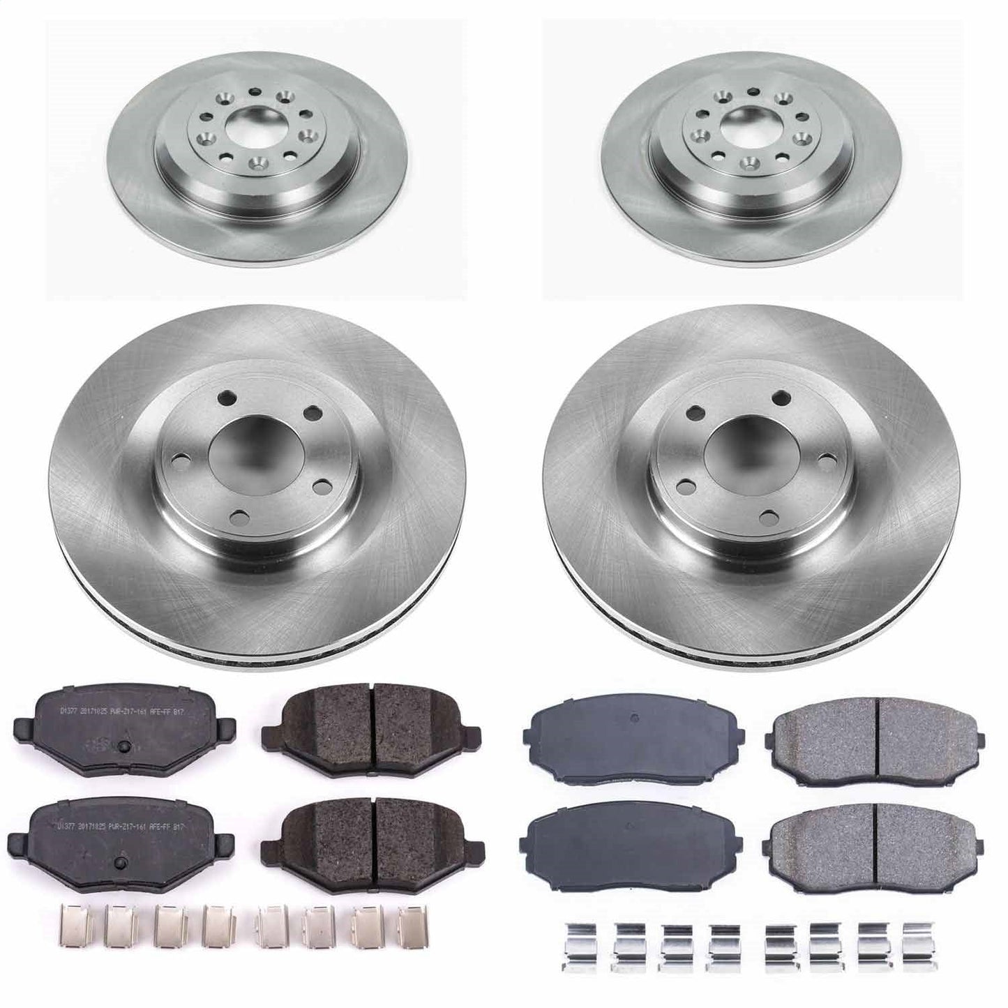 PowerStop 11-15 Ford Edge Front & Rear Autospecialty Brake Kit (KOE5452)