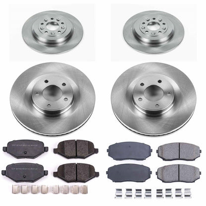 PowerStop 11-15 Ford Edge Front & Rear Autospecialty Brake Kit (KOE5452)