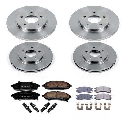 PowerStop 95-96 Buick Regal Front & Rear Autospecialty Brake Kit (KOE5454)