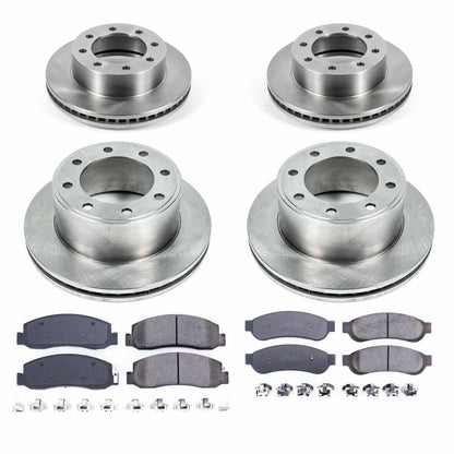 PowerStop 09-10 Ford F-250 Super Duty Front and Rear Autospecialty Brake Kit (KOE5459)
