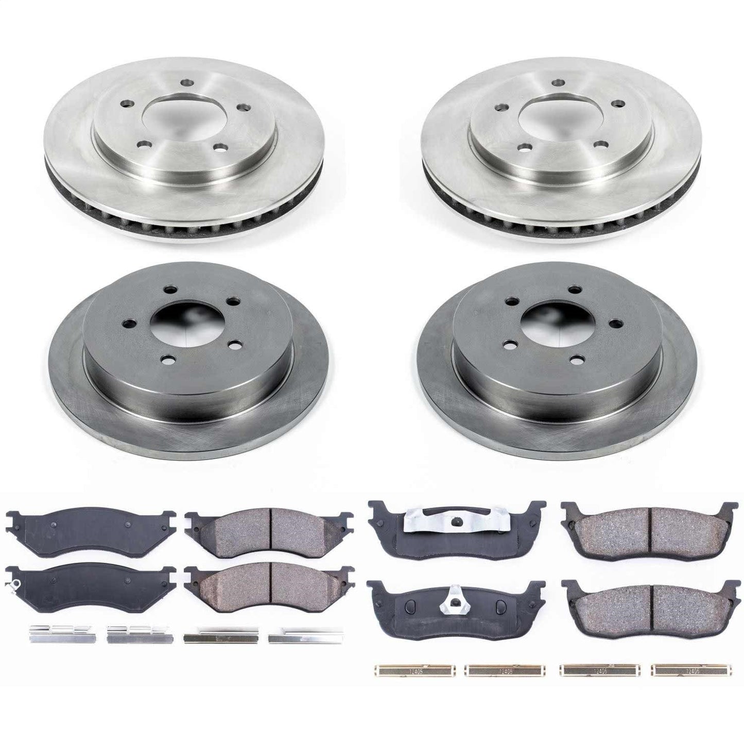 PowerStop 00-02 Ford Expedition Front & Rear Autospecialty Brake Kit (KOE5461)