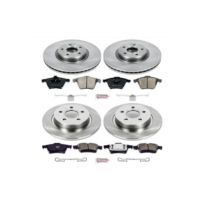 PowerStop 04-05 Volvo S40 Front & Rear Autospecialty Brake Kit (KOE5470)