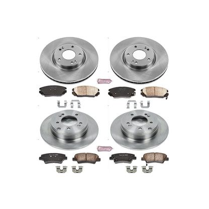 PowerStop 09-11 Hyundai Azera Front and Rear Autospecialty Brake Kit (KOE5474)