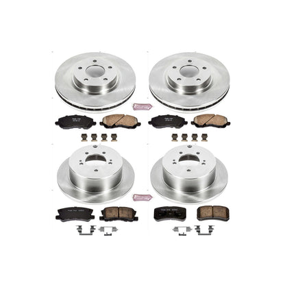 PowerStop 07-15 Mitsubishi Outlander Front & Rear Autospecialty Brake Kit (KOE5477)