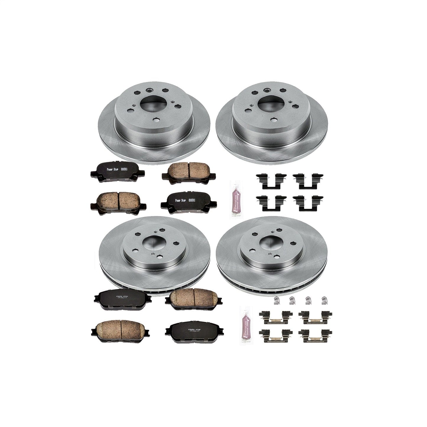 PowerStop 05-07 Toyota Avalon Front & Rear Autospecialty Brake Kit (KOE5482)