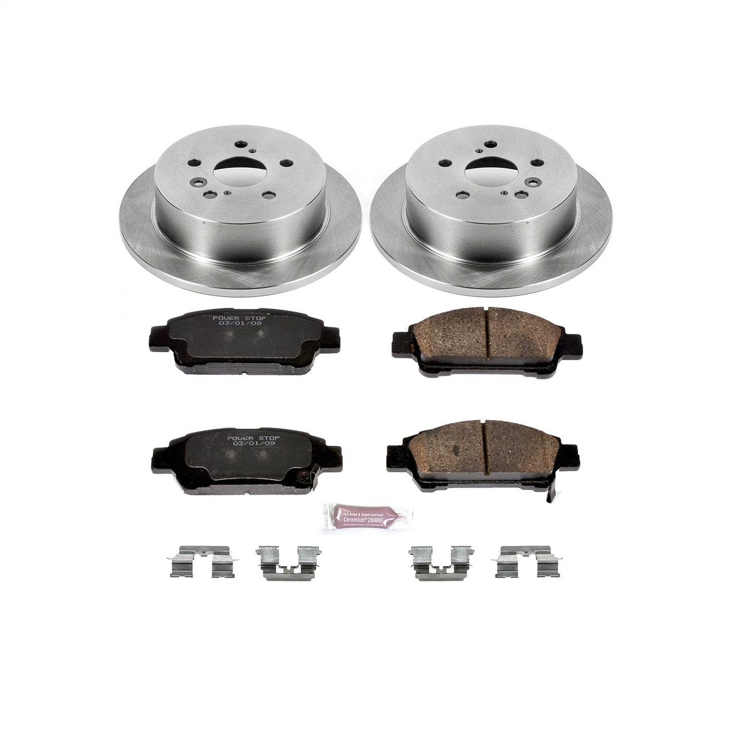 PowerStop 04-10 Toyota Sienna Rear Autospecialty Brake Kit (KOE5498)