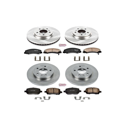 PowerStop 11-13 Chevrolet Impala Front & Rear Autospecialty Brake Kit (KOE5504)