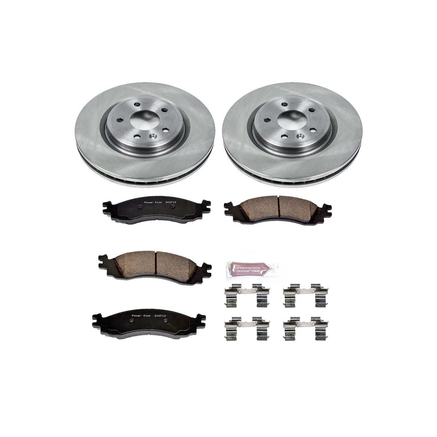PowerStop 2010 Ford Taurus Front Autospecialty Brake Kit (KOE5507)