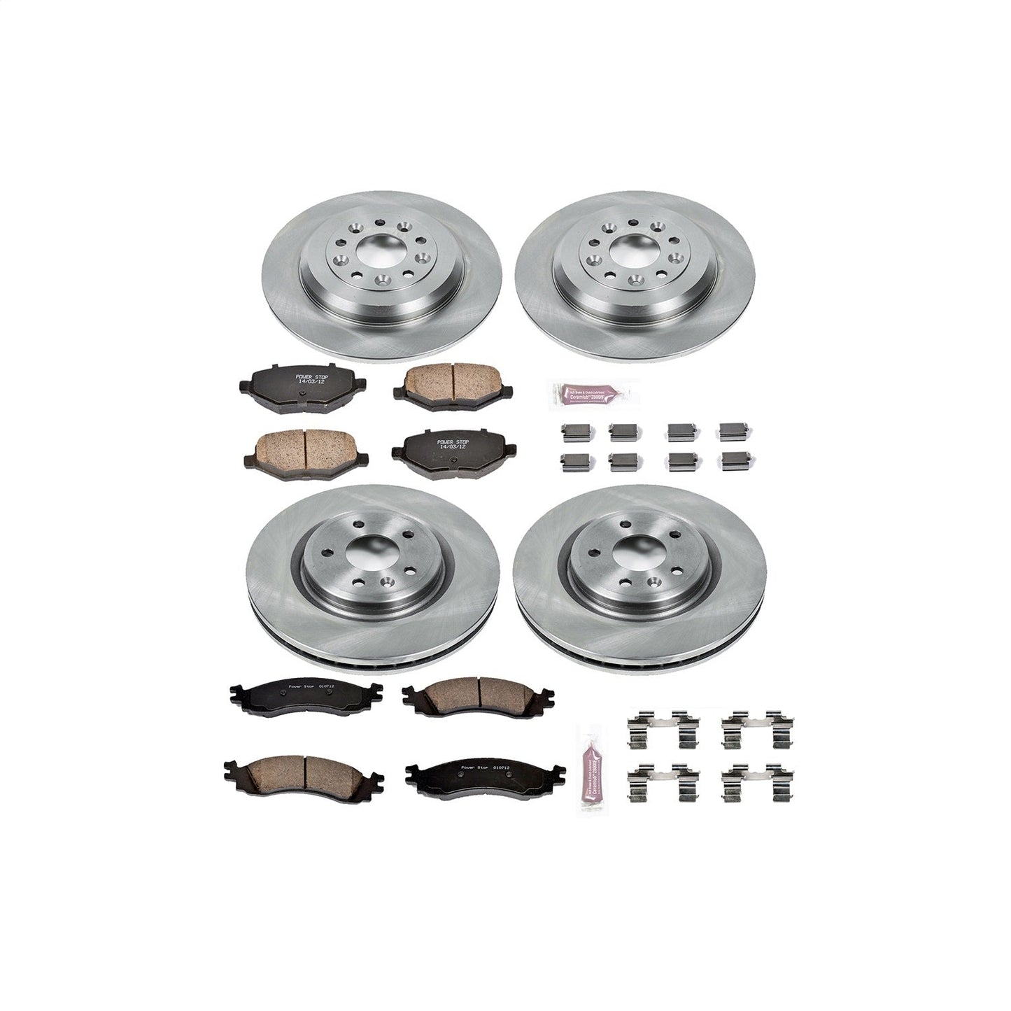 PowerStop 2010 Ford Taurus Front & Rear Autospecialty Brake Kit (KOE5508)
