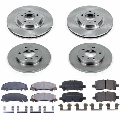 PowerStop 12-13 Chevrolet Impala Front & Rear Autospecialty Brake Kit (KOE5514)