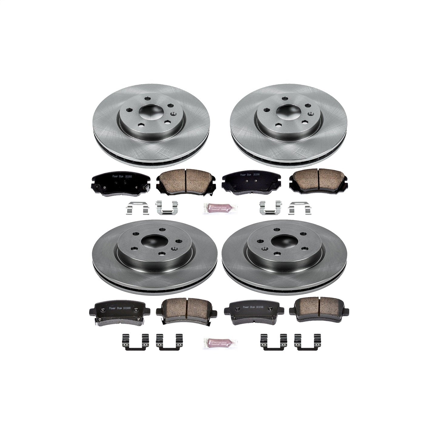 PowerStop 2010 Buick Allure Front & Rear Autospecialty Brake Kit (KOE5515)