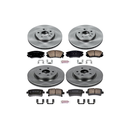 PowerStop 2010 Buick Allure Front & Rear Autospecialty Brake Kit (KOE5515)