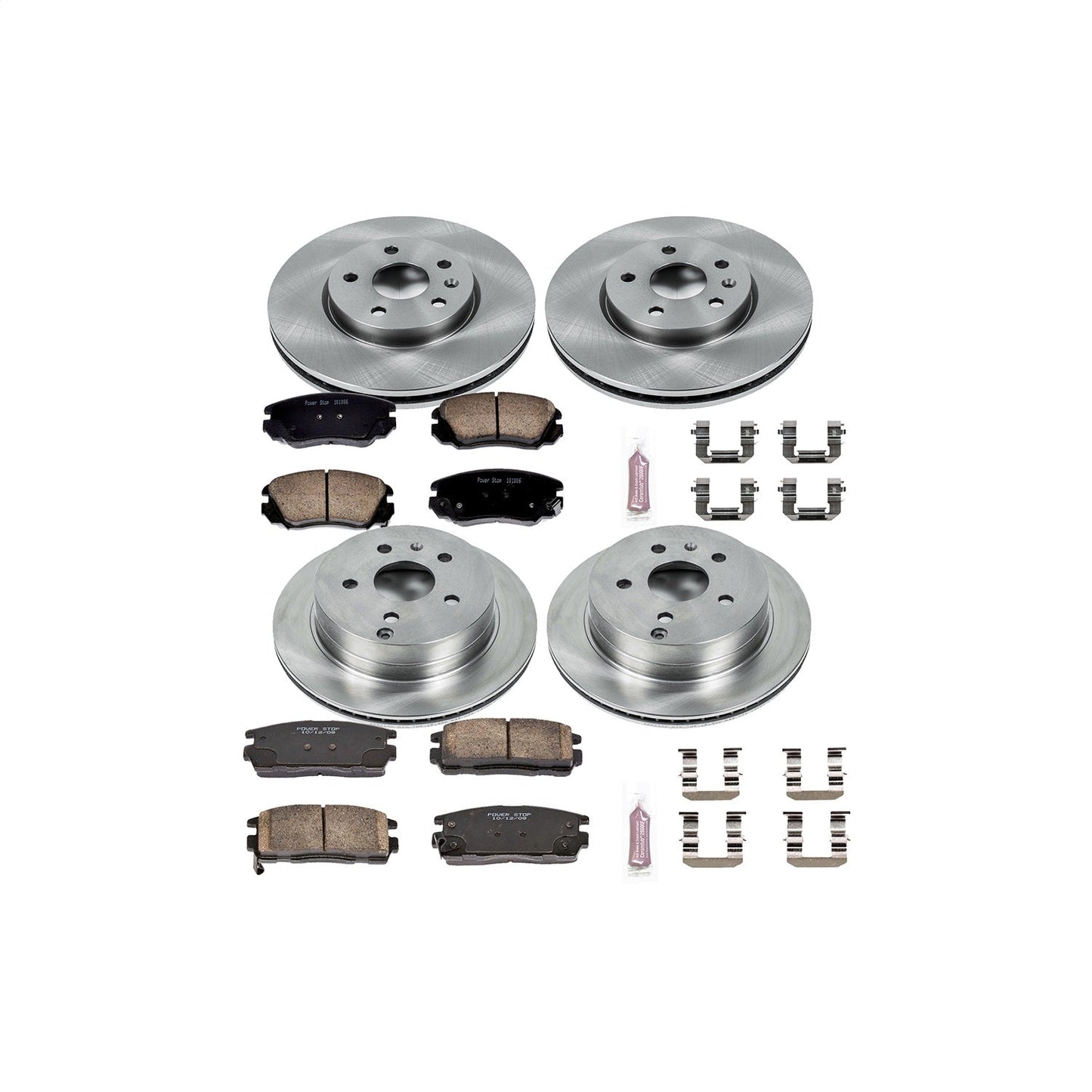 PowerStop 10-17 Chevrolet Equinox Front & Rear Autospecialty Brake Kit (KOE5516)