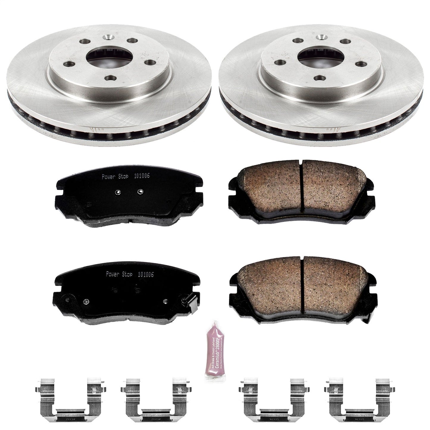PowerStop 11-16 Buick LaCrosse Front Autospecialty Brake Kit (KOE5522)