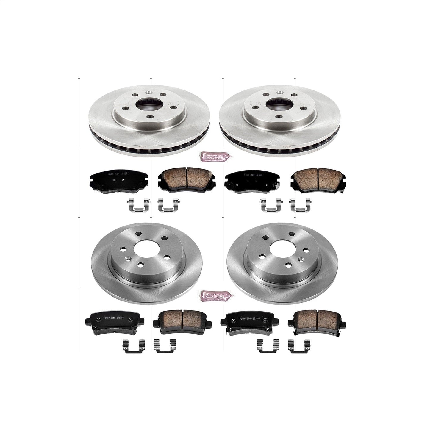 PowerStop 12-16 Buick LaCrosse Front & Rear Autospecialty Brake Kit (KOE5523)