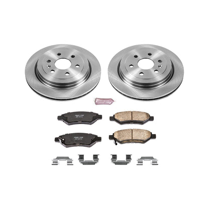 PowerStop 10-16 Cadillac SRX Rear Autospecialty Brake Kit (KOE5543)