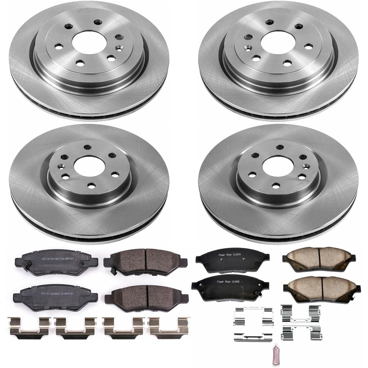 PowerStop 10-16 Cadillac SRX Front & Rear Autospecialty Brake Kit (KOE5546)