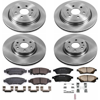PowerStop 10-16 Cadillac SRX Front & Rear Autospecialty Brake Kit (KOE5546)