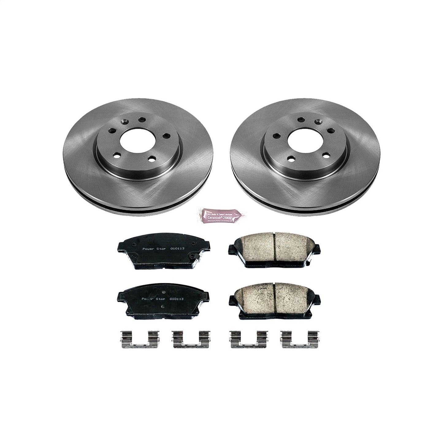 PowerStop 12-17 Buick Verano Front Autospecialty Brake Kit (KOE5554)