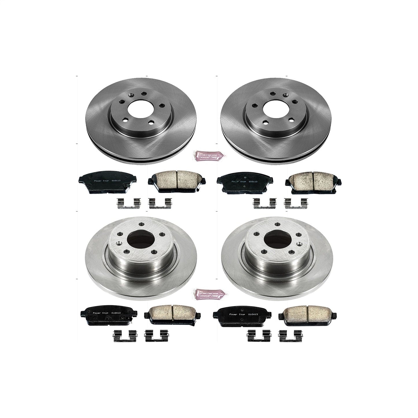 PowerStop 12-17 Buick Verano Front & Rear Autospecialty Brake Kit (KOE5555)