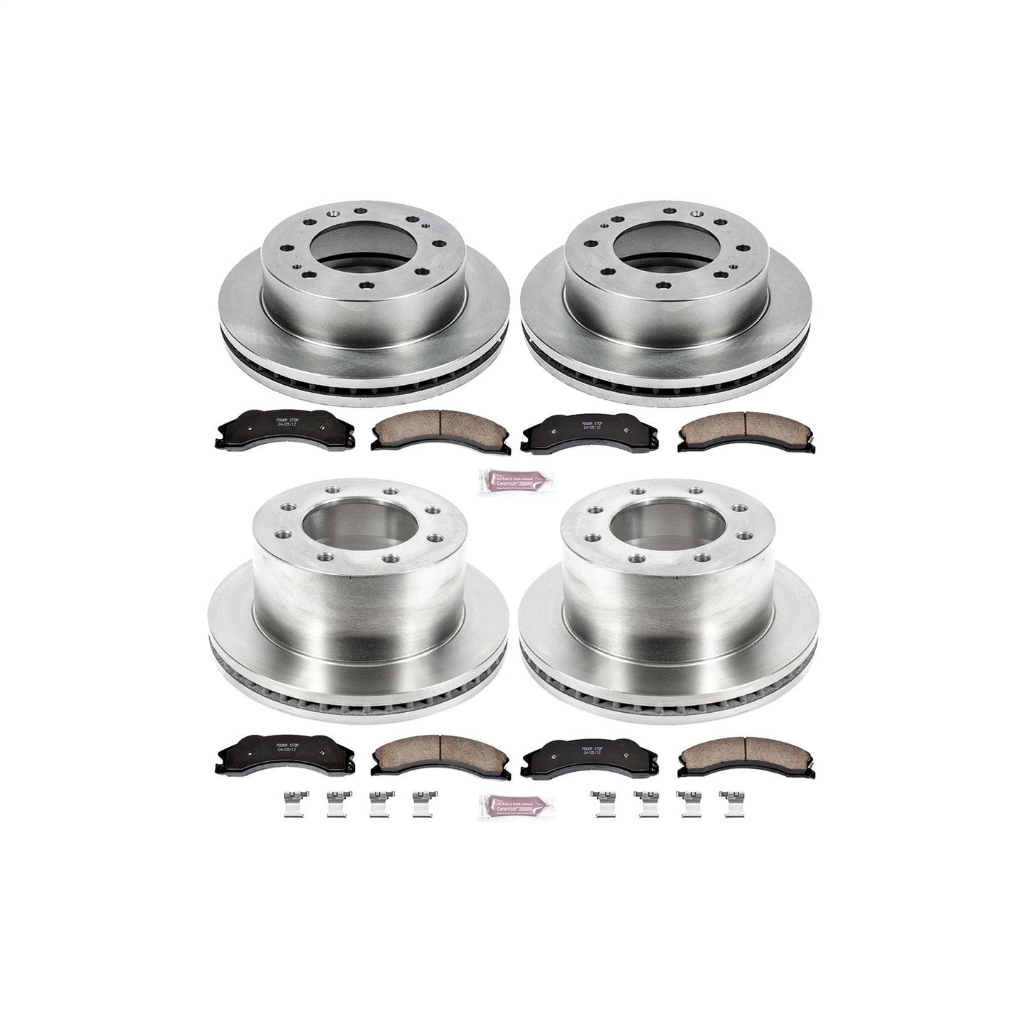 PowerStop 2011 GMC Sierra 3500 HD Front & Rear Autospecialty Brake Kit (KOE5560)