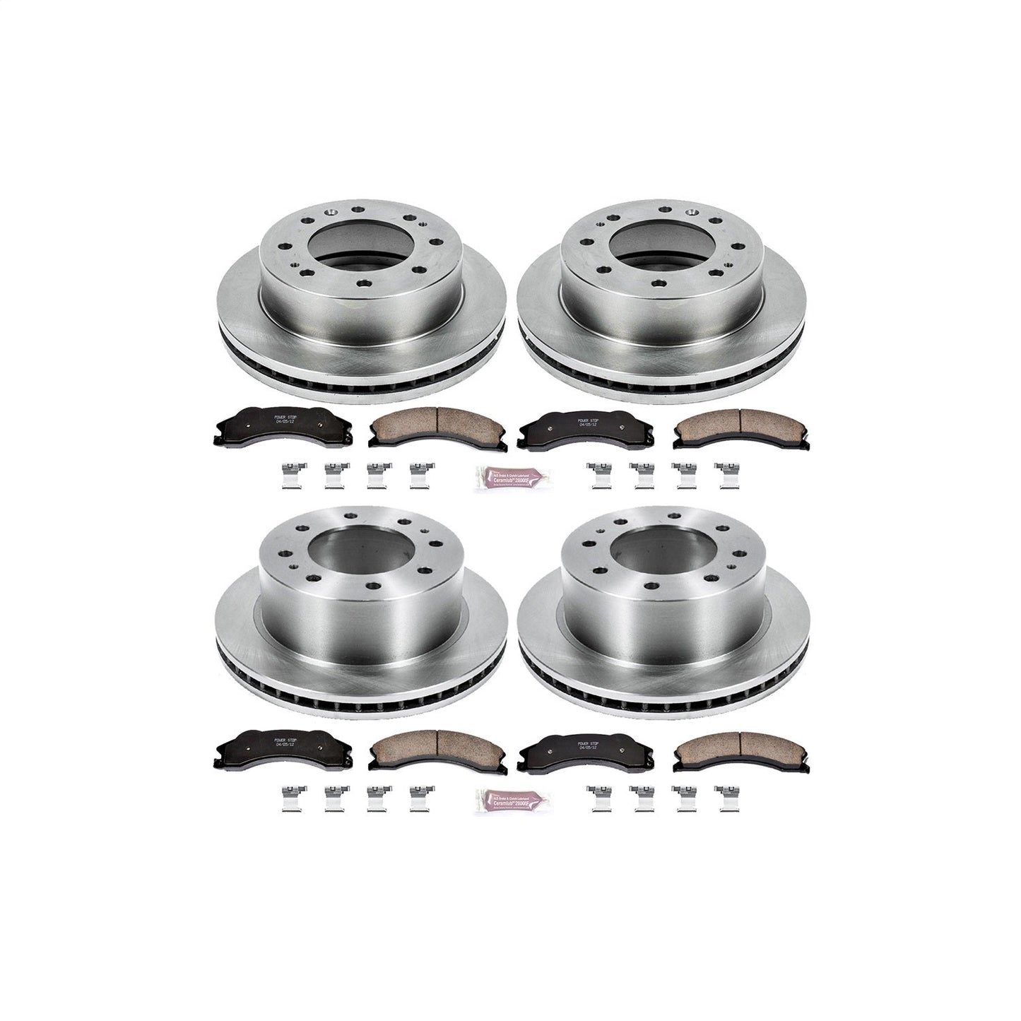PowerStop 2011 GMC Sierra 3500 HD Front & Rear Autospecialty Brake Kit (KOE5561)