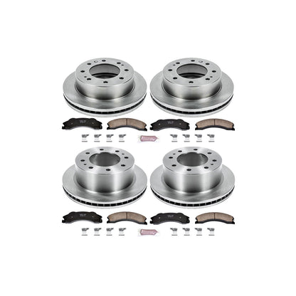 PowerStop 2011 GMC Sierra 3500 HD Front & Rear Autospecialty Brake Kit (KOE5561)