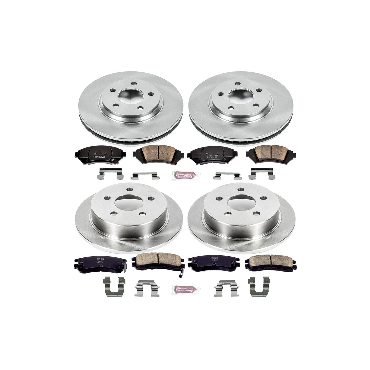 PowerStop 2005 Chevrolet Impala Front & Rear Autospecialty Brake Kit (KOE5564)