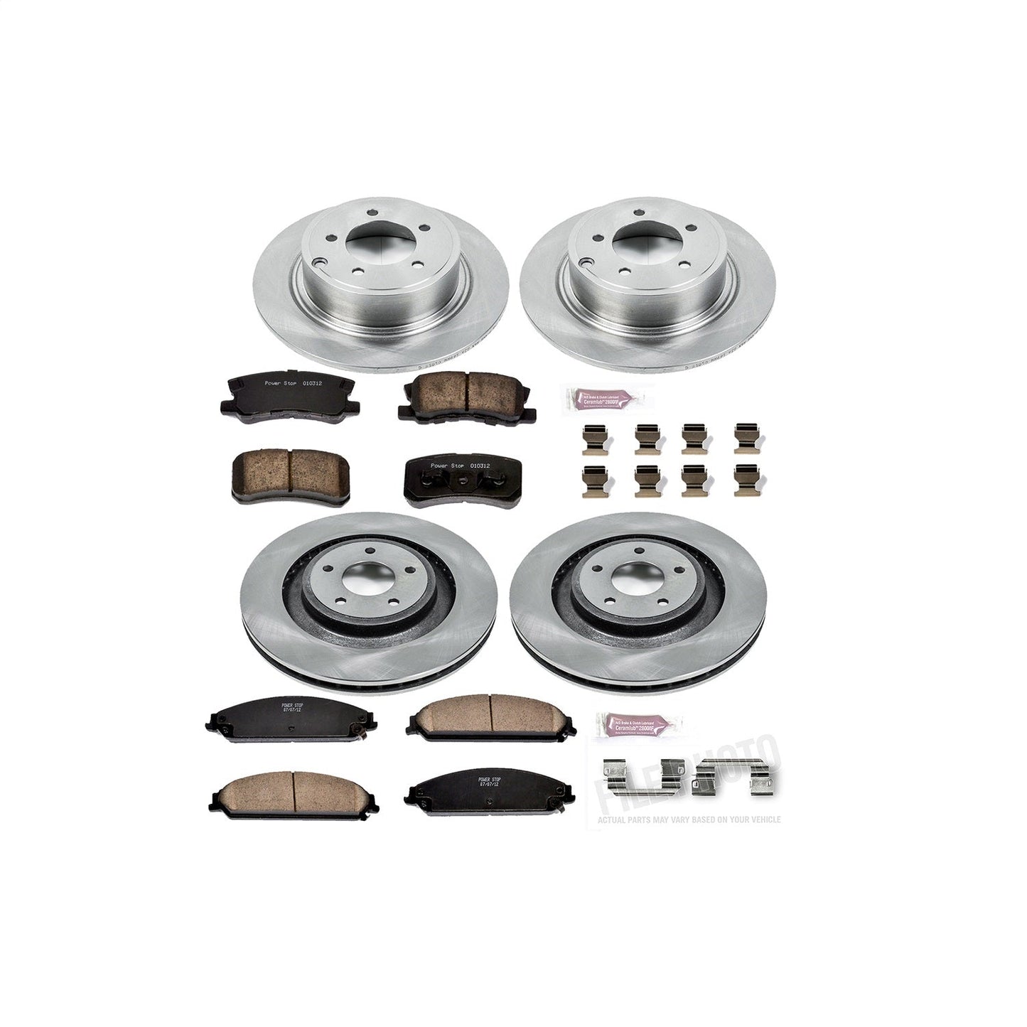 PowerStop 13-14 Chrysler 200 Front & Rear Autospecialty Brake Kit (KOE5566)
