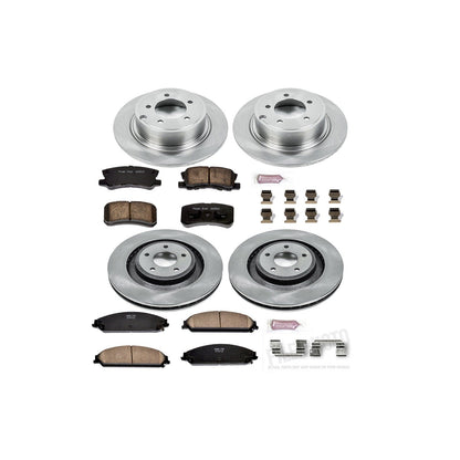 PowerStop 13-14 Chrysler 200 Front & Rear Autospecialty Brake Kit (KOE5566)