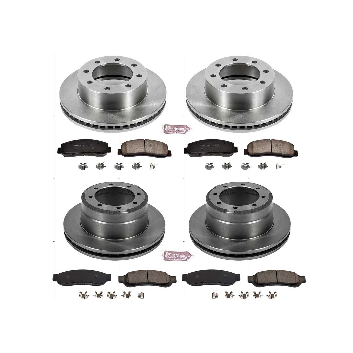 PowerStop 10-11 Ford F-350 Super Duty Front & Rear Autospecialty Brake Kit (KOE5574)