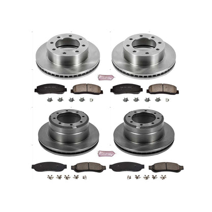 PowerStop 10-11 Ford F-350 Super Duty Front & Rear Autospecialty Brake Kit (KOE5574)