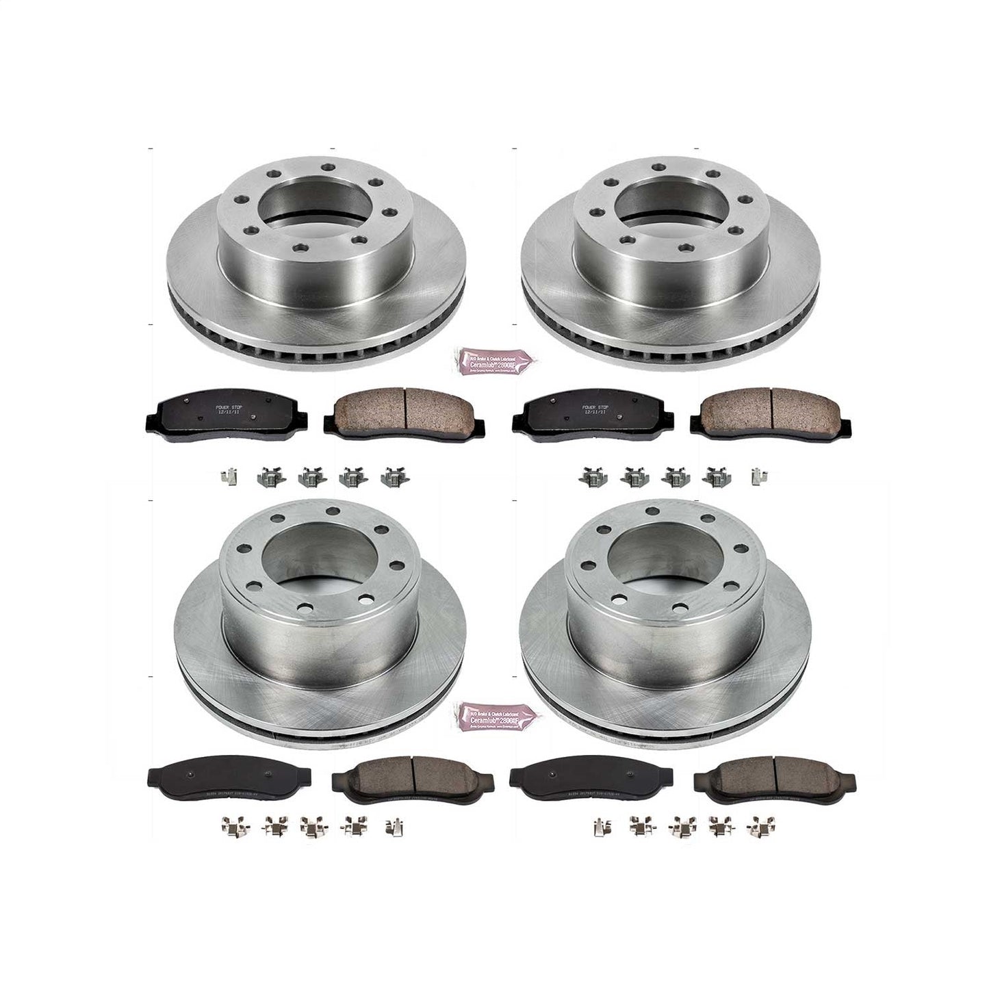 PowerStop 10-11 Ford F-250 Super Duty Front & Rear Autospecialty Brake Kit (KOE5575)