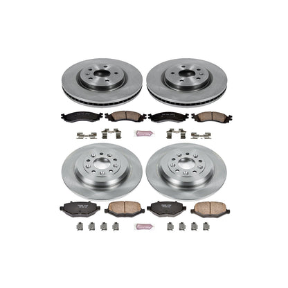 PowerStop 11-12 Ford Taurus Front & Rear Autospecialty Brake Kit (KOE5582)