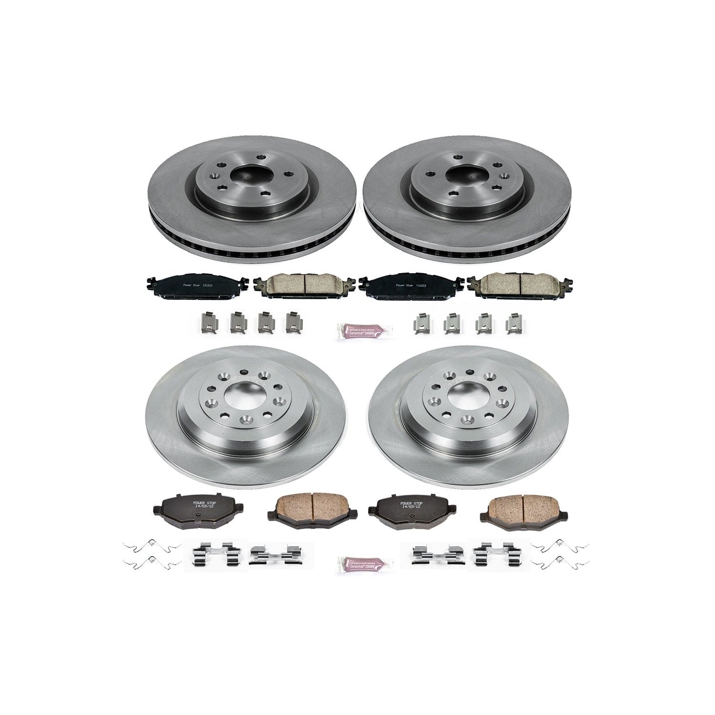 PowerStop 11-19 Ford Explorer Front & Rear Autospecialty Brake Kit (KOE5584)