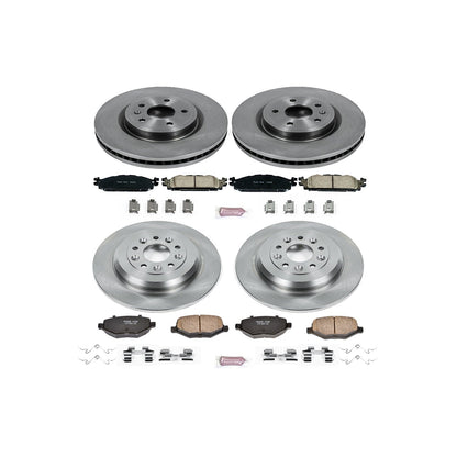 PowerStop 11-19 Ford Explorer Front & Rear Autospecialty Brake Kit (KOE5584)