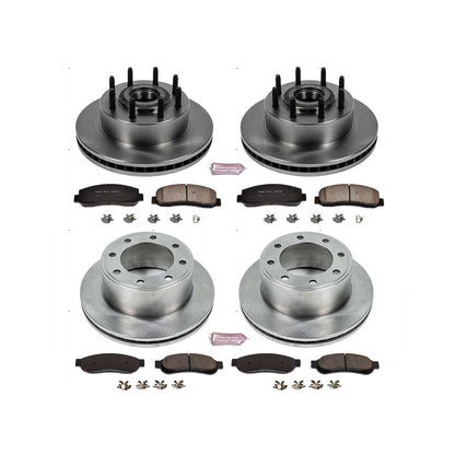 PowerStop 07-08 Ford F-250 Super Duty Front & Rear Autospecialty Brake Kit (KOE5586)