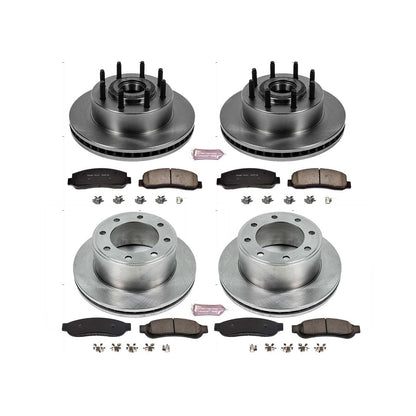 PowerStop 2010 Ford F-350 Super Duty Front & Rear Autospecialty Brake Kit (KOE5587)