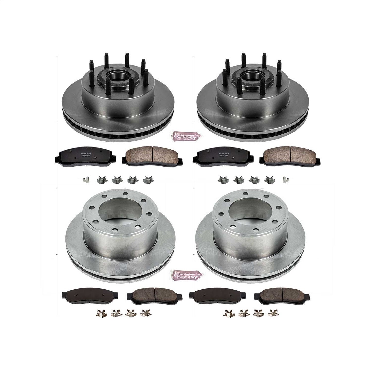 PowerStop 09-10 Ford F-250 Super Duty Front & Rear Autospecialty Brake Kit (KOE5589)