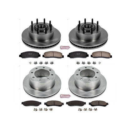 PowerStop 09-10 Ford F-250 Super Duty Front & Rear Autospecialty Brake Kit (KOE5589)