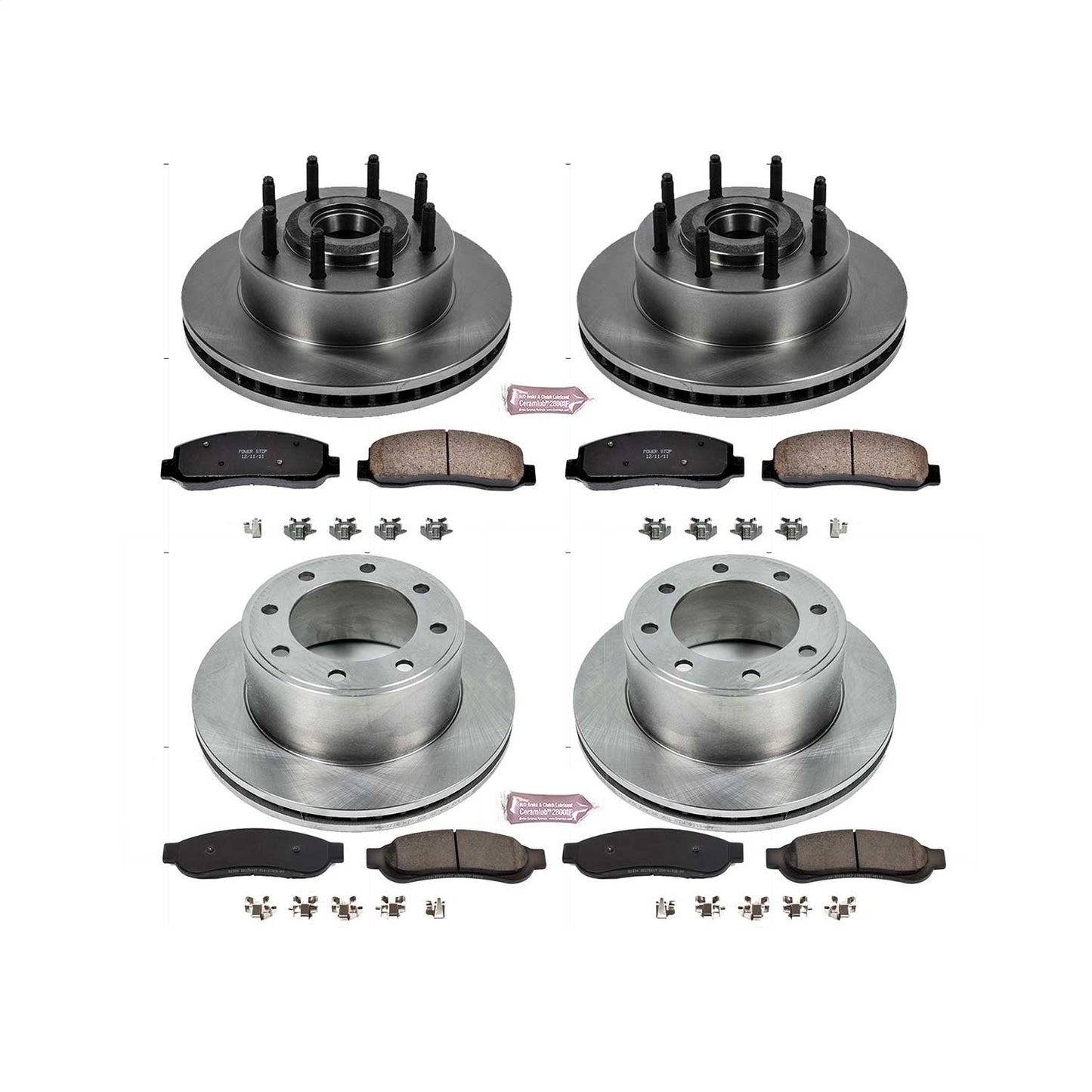PowerStop 10-11 Ford F-350 Super Duty Front & Rear Autospecialty Brake Kit (KOE5590)