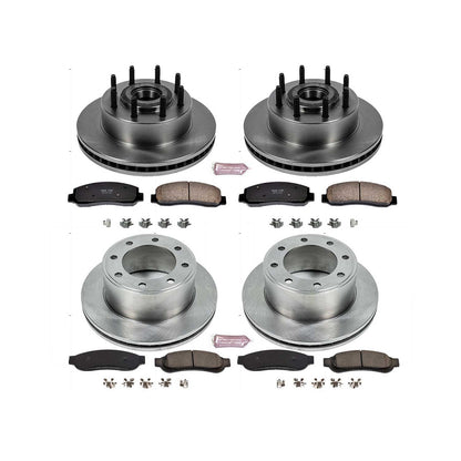 PowerStop 10-11 Ford F-350 Super Duty Front & Rear Autospecialty Brake Kit (KOE5590)
