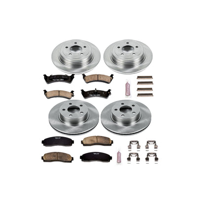 PowerStop 2003 Ford Explorer Sport Front & Rear Autospecialty Brake Kit (KOE5595)