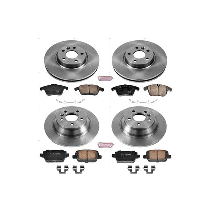 PowerStop 07-11 Volvo S80 Front & Rear Autospecialty Brake Kit (KOE5610)
